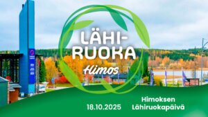 Himoksen ensimmäistä lähiruokapäivää vietetään 18.10.2025 Himos Centerin edustalla.