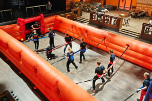 Tankofutista Himos Areenalla.