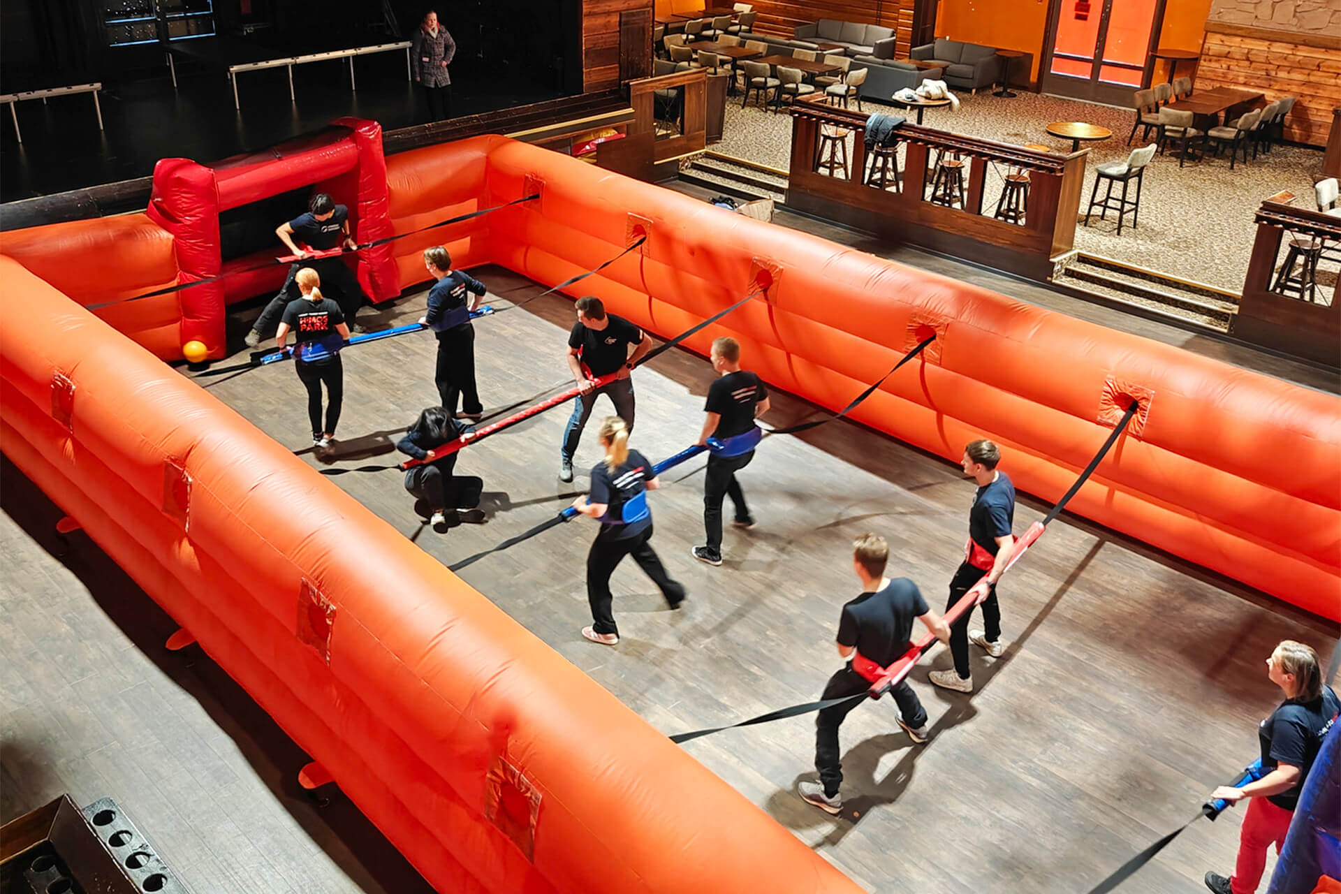 Tankofutista Himos Areenalla.