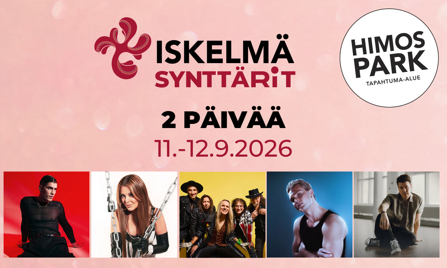 Iskelmä radion Synttärit 2026.