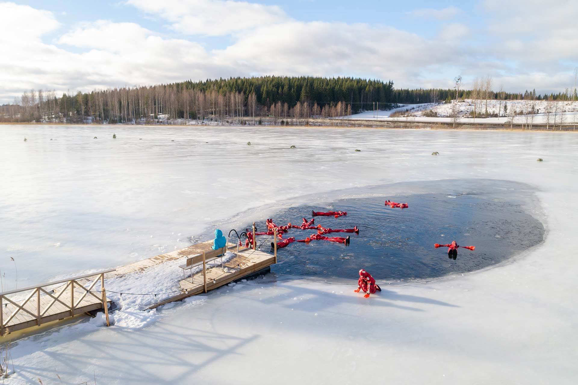 Jääuinti Himos