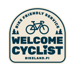 Welcome cyclist -logo