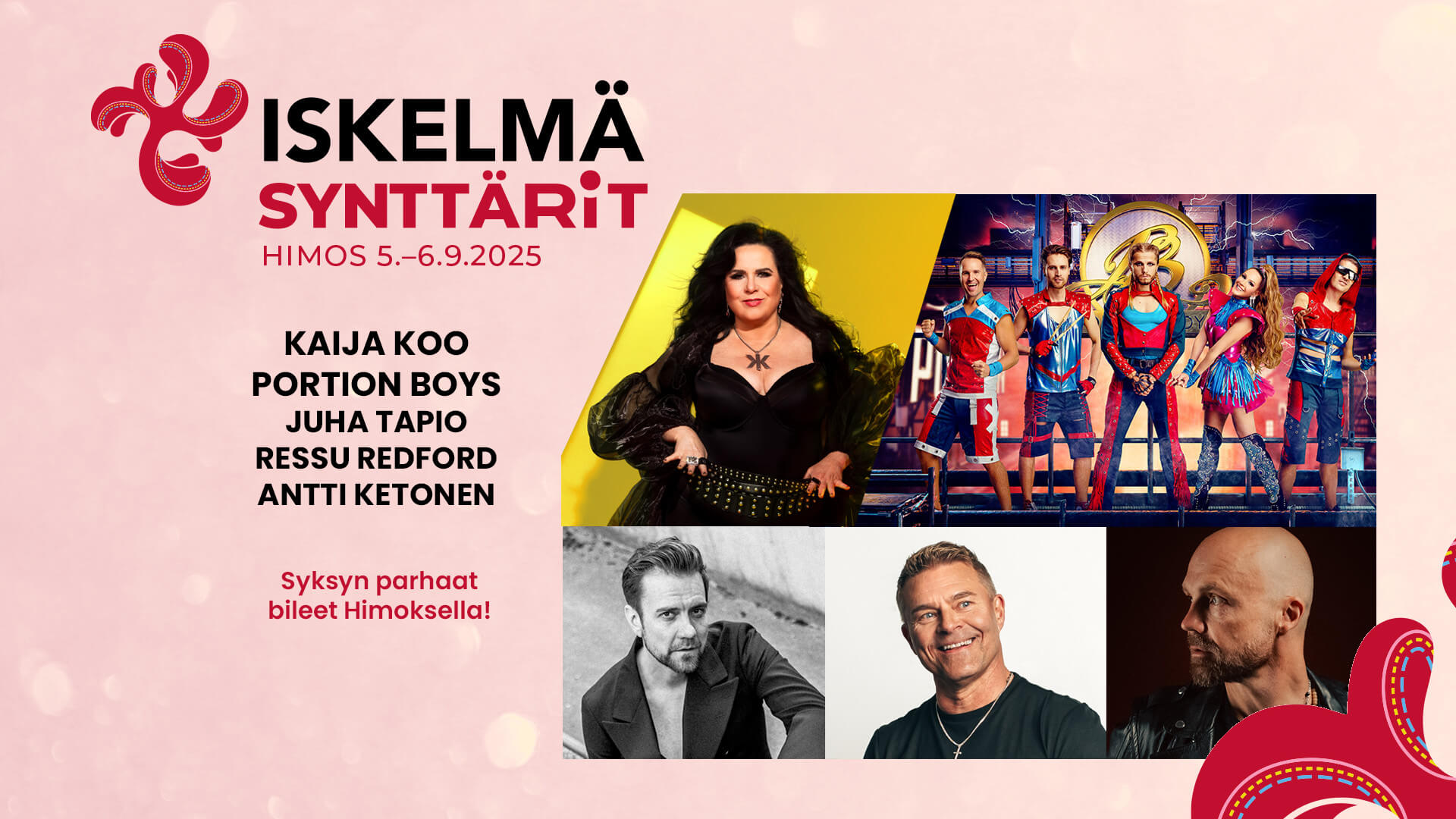 Iskelmän synttärit Himoksella syyskuussa 2025.