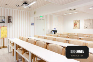 Kokouskeskus Koulun kokoustila Biologia