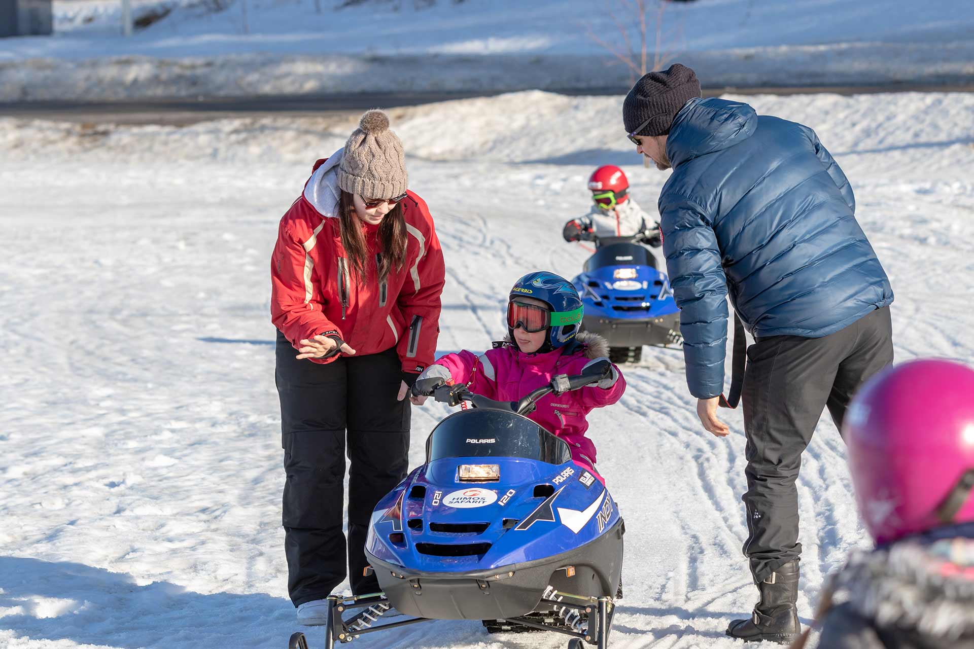 Lasten moottorikelkka Himos