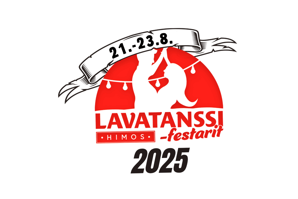 Lavatanssifestarit 2025 logo.